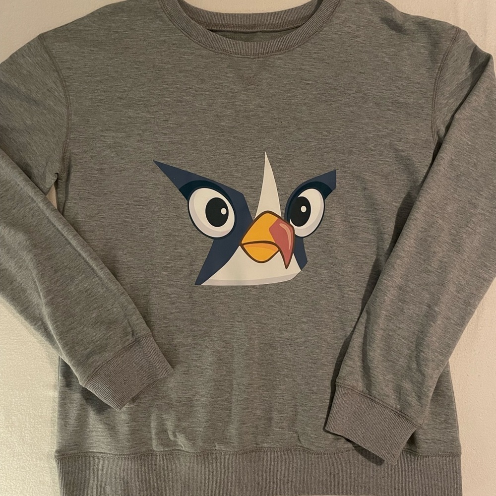 Angry Birds Silver Sweatshirt